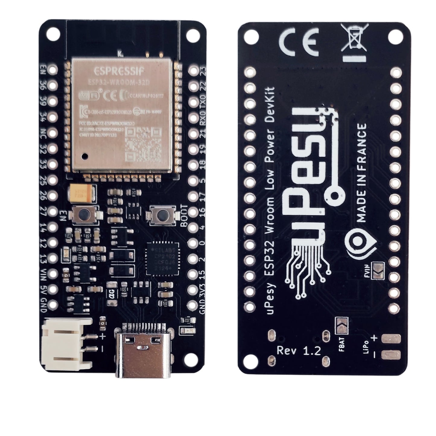 uPesy ESP32 Wroom Low Power DevKit v1.2